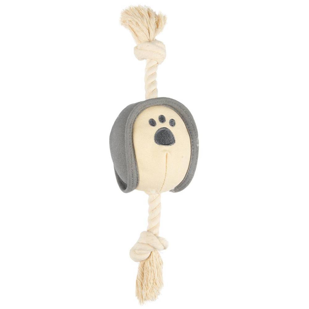 Jouet balle et corde Natural fun taille ø 8  x 33 cm pour chien - Imagen 2