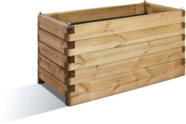 Jardipolys - Bac rectangular OLEA 100 - 134L - 100 x 50 x 50 Jardipolys - Imagen 1