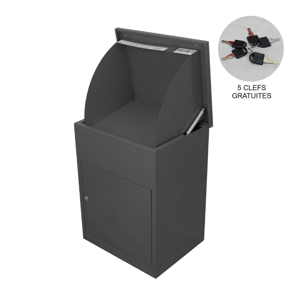 Monstershop - Boîte à Parcels Grise - Imagen 3