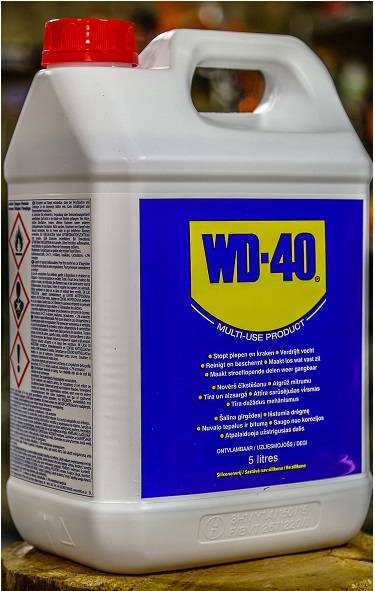 Wd40 - Lubrifiant multifonction WD40 - Bidon 5 L - 49500 - Imagen 2