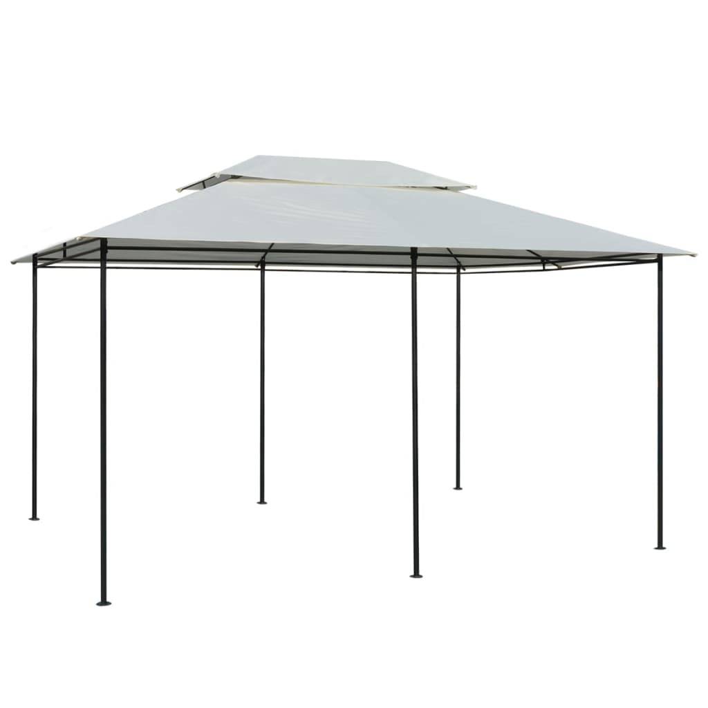 Tonnelle - Tente de réception - Barnum avec rideaux 4 x 3 m Blanc - MEUBLE PRO - Image 1