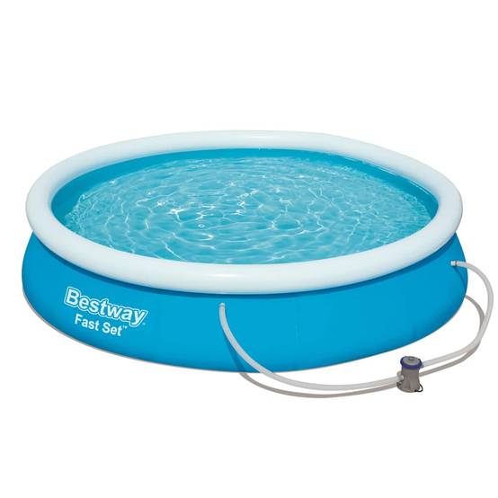Maison Chic - Ensemble de piscine - piscine hors sol Fast Set 366 x 76 cm 57274 PC421 - Image 1