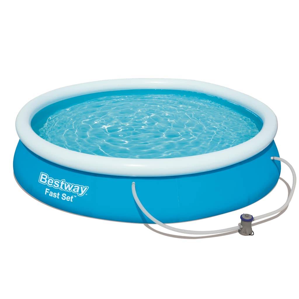 Maison Chic - Ensemble de piscine - piscine hors sol Fast Set 366 x 76 cm 57274 PC421 - Image 1