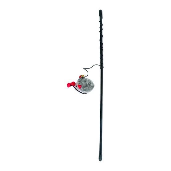 1 Canne à pêche Mishka souris avec grelot jeux pour chat couleurs aléatoires - Image 8