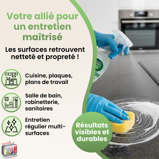 Bicarbonate de Soude en Gel Concentré | Acide citrique Pour Entretien Cuisine et Surfaces Alimentaires - VENTEO - Image 5