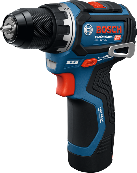 Bosch - Perceuse-visseuse 12V 2Ah GSR 12V-32 + Set de 36 accessoires | 06019N7004 - Bosch - Image 2