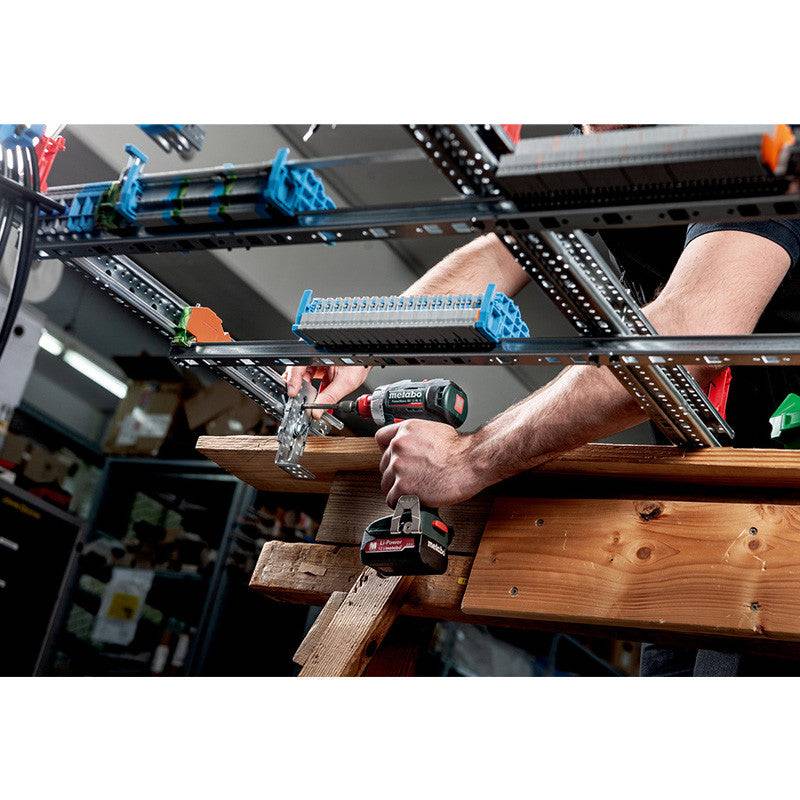 Metabo - Perceuse visseuse 12V sans fil PowerMaxx BS 12 BL Quick 2x 4Ah Li-HD - METABO - 601045920 - ASC 55, coffret Metabo - Imagen 4