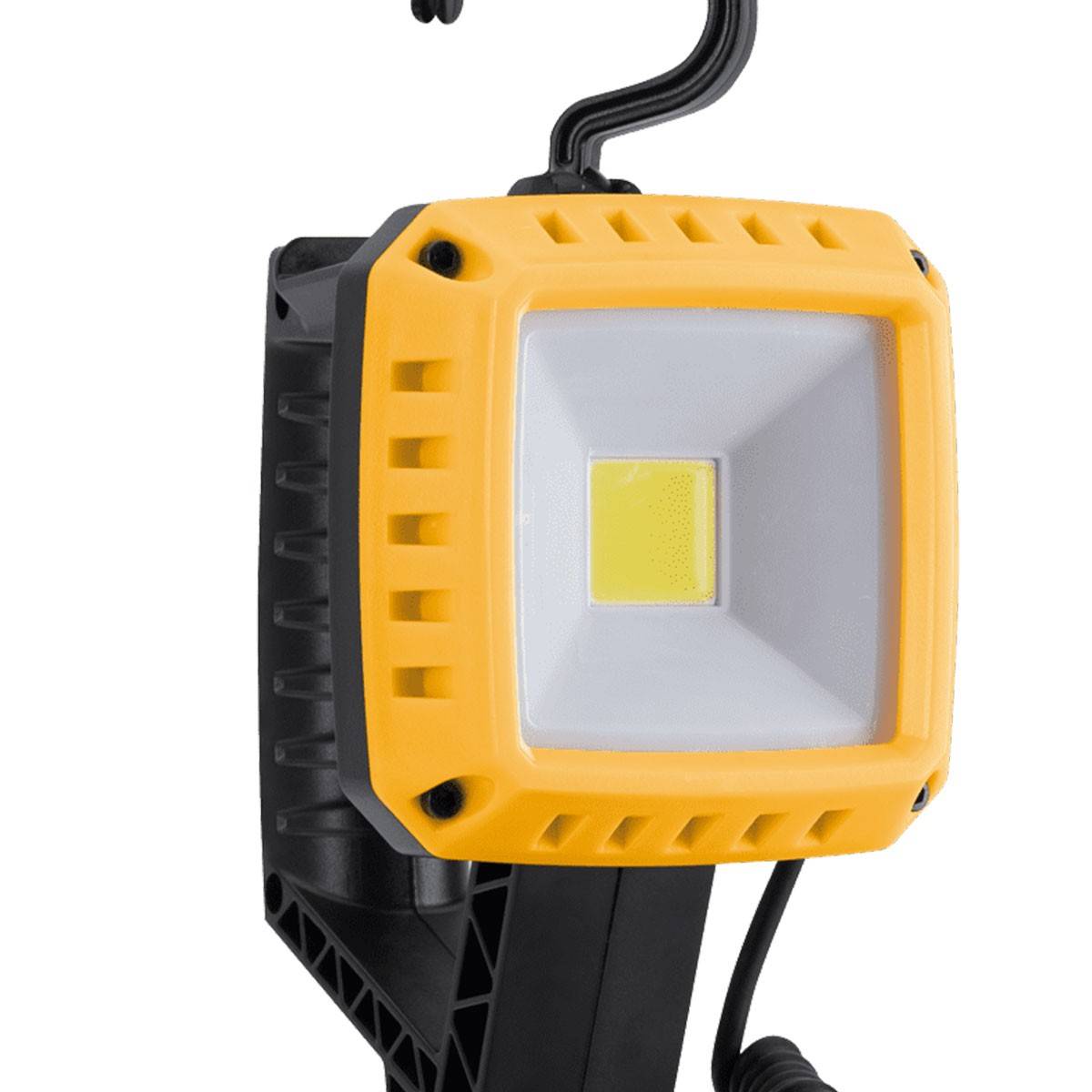 Lampe de poche LED 10W Portée 44m Base aimantée 1000Lm 6000K 4 modes Orientable ASLO - Imagen 9