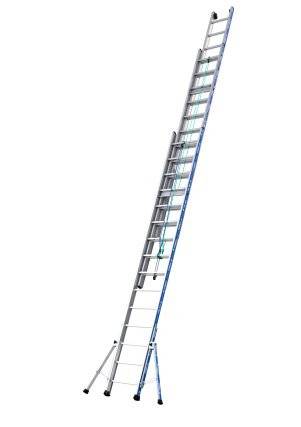 Echelle PLATINIUM 300 coulisse à corde 3 plans 12.29M 3x16 échelons | 02433316 - Tubesca - Image 3
