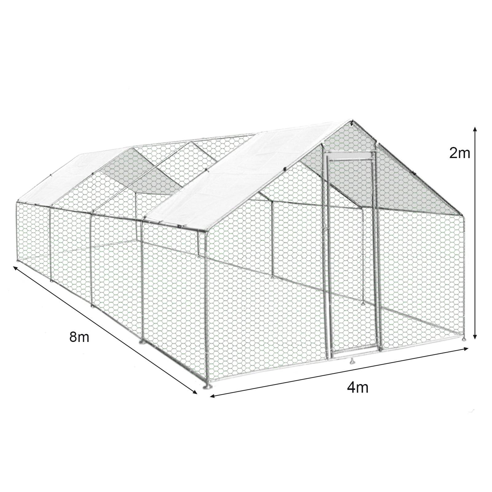 Monstershop - Enclos Poulailler 4m x 8m x 2m - Monstershop - Imagen 5