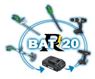 Ribimex - Batterie 20V 2 Amp R-BAT20 - Image 2