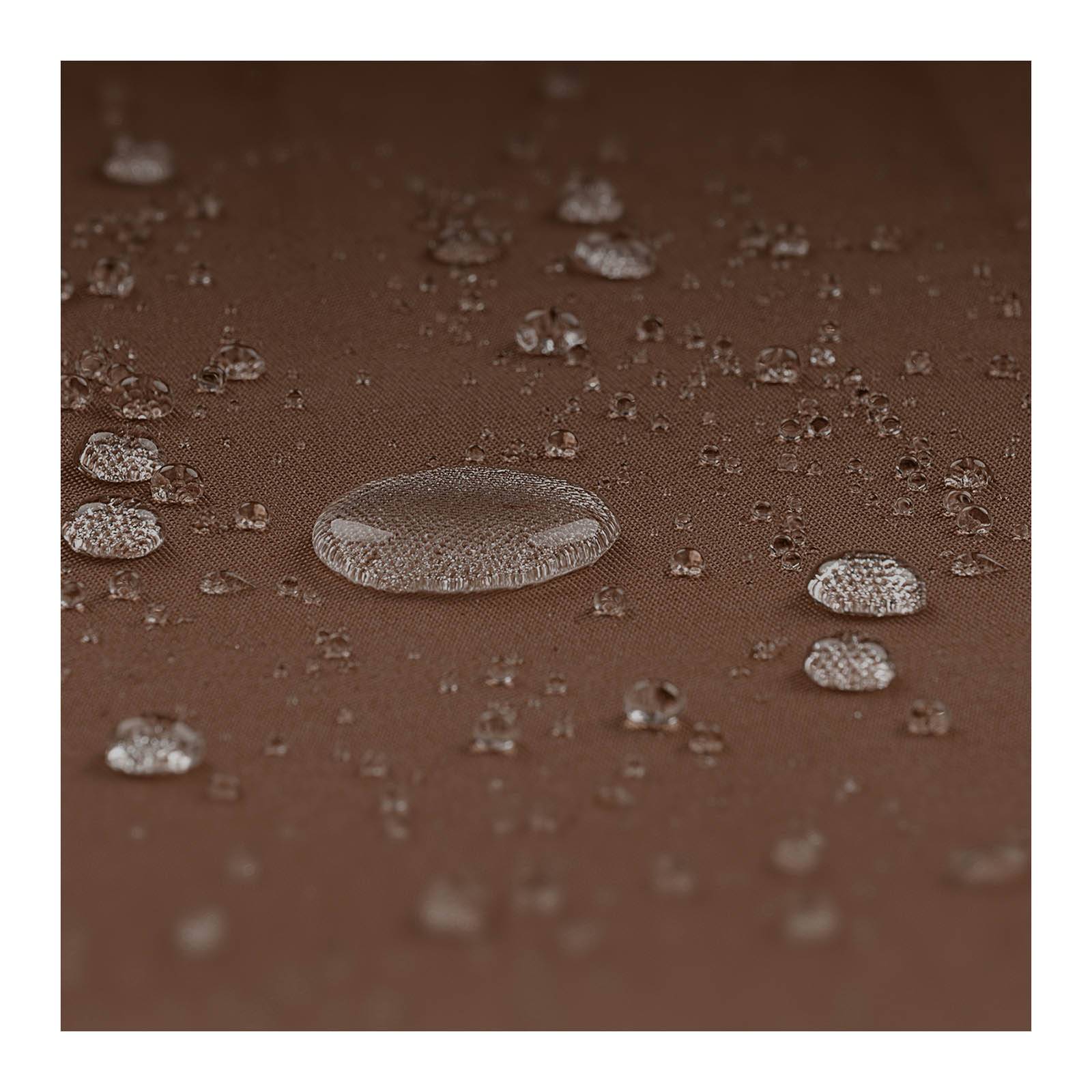 Helloshop26 - Parasol déporté rectangulaire 250 x 250 cm inclinable marron - Imagen 8
