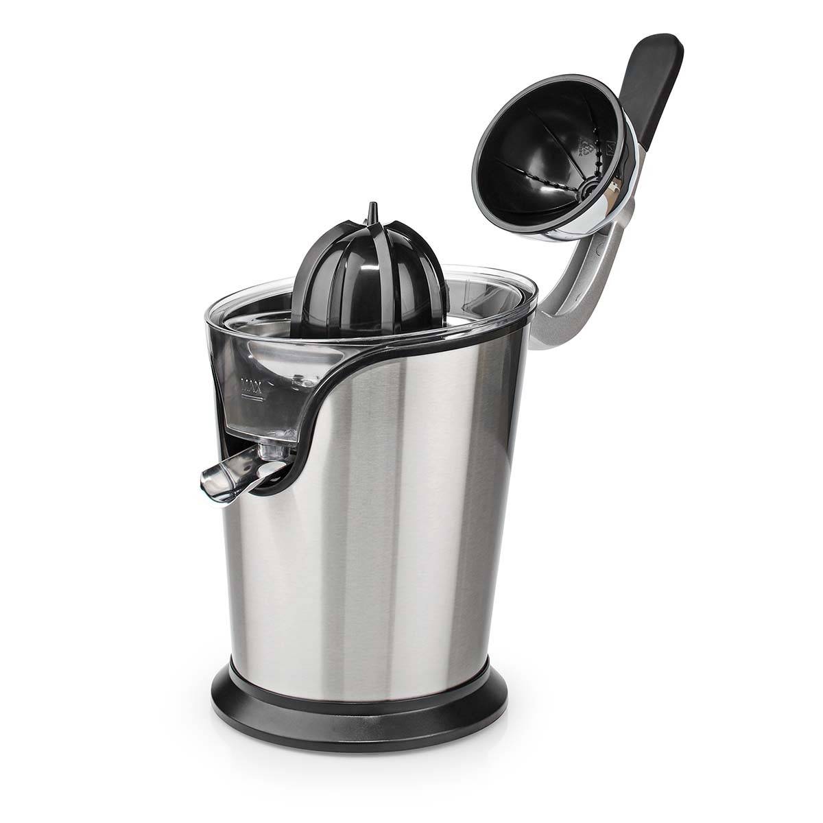Presse-agrumes 100W Inox Silencieux Levier Bec Anti goutte 2 cones Haute Qualité NEDIS - Imagen 7