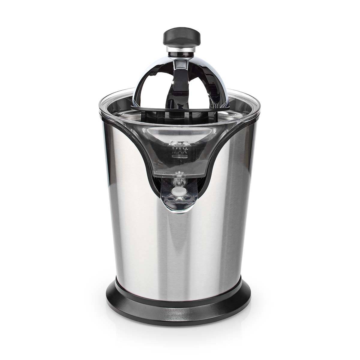 Presse-agrumes 100W Inox Silencieux Levier Bec Anti goutte 2 cones Haute Qualité NEDIS - Imagen 1