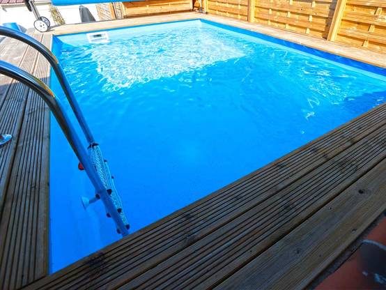 Ubbink - Piscine bois Azura 4,50 x 2,50 x 1,26 m - Liner bleu - Ubbink - Image 7