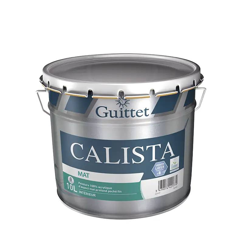 Peinture GUITTET Calista - Mat blanc - 10L - 28457 - Image 3