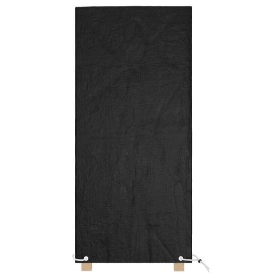 Housses de chaise de jardin 2 pcs 8 œillets 75x70x140 cm PE - Image 3