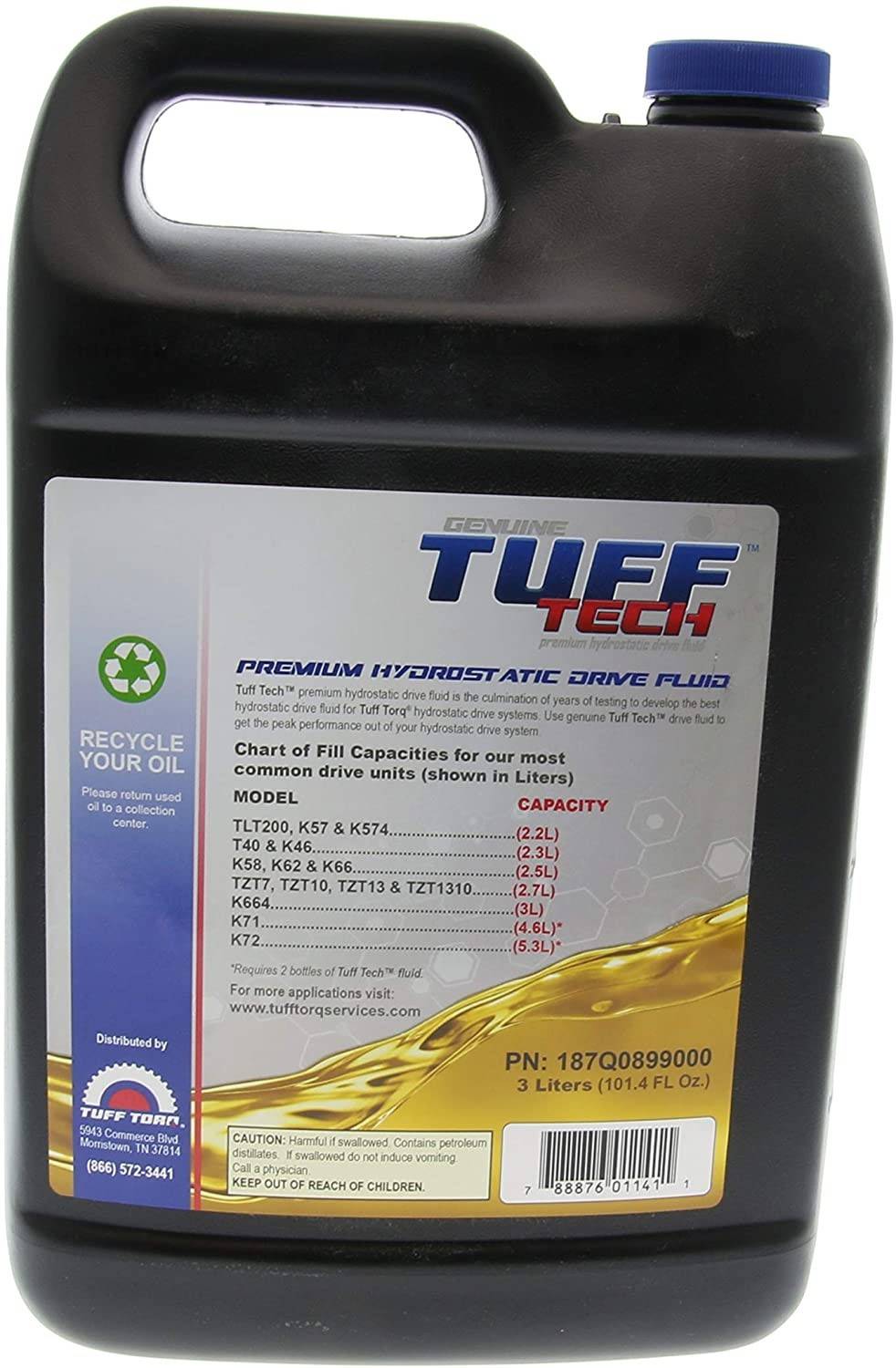 Sans Marque - HUILE POUR TRANSMISSION HYDROSTATIQUE 3L TUFF TORQ - Image 3