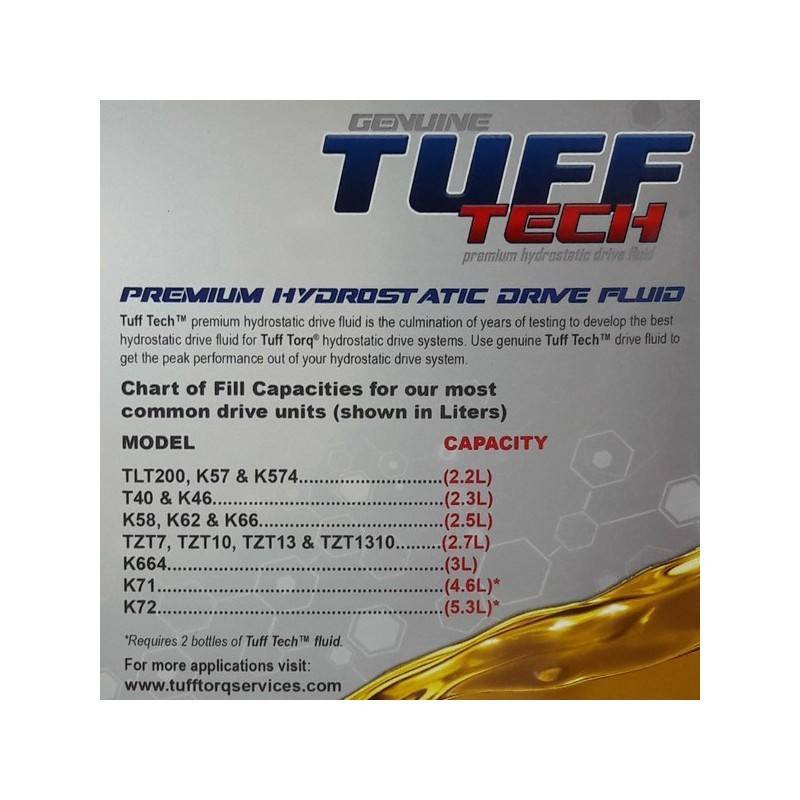 Sans Marque - HUILE POUR TRANSMISSION HYDROSTATIQUE 3L TUFF TORQ - Image 4