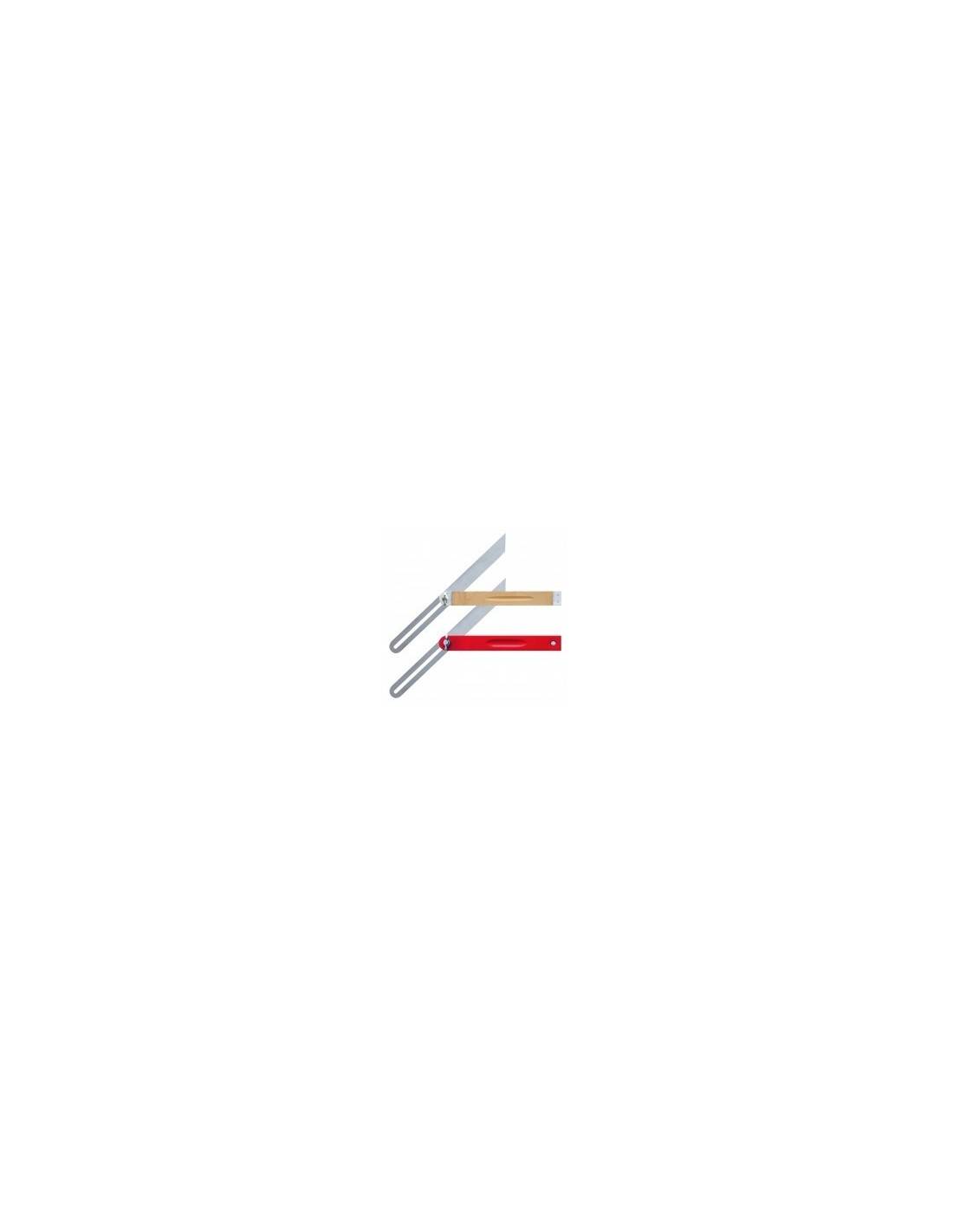 Outifrance - 1 Fausse Equerre Lame Acier Et Talon Bois 301x26x20mm - Outifrance