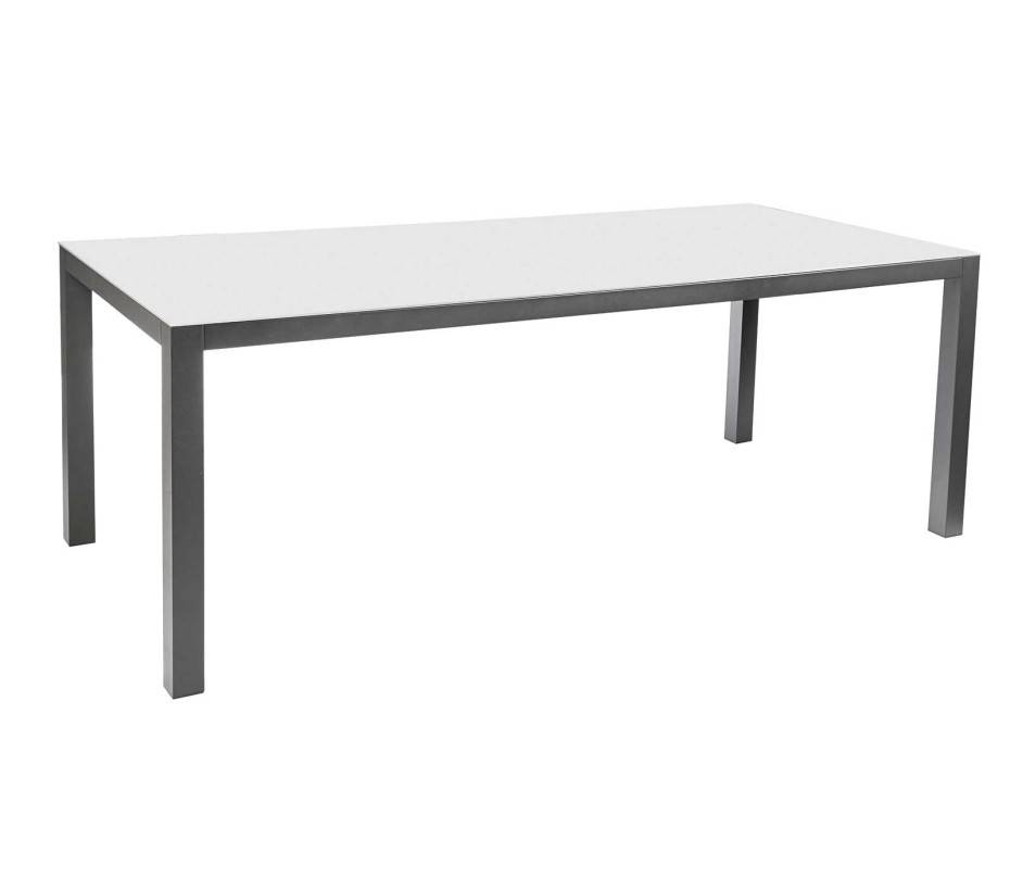 Ensemble table et chaises de jardin  8 places  Gris Anthracite  CADAQUES - Imagen 5