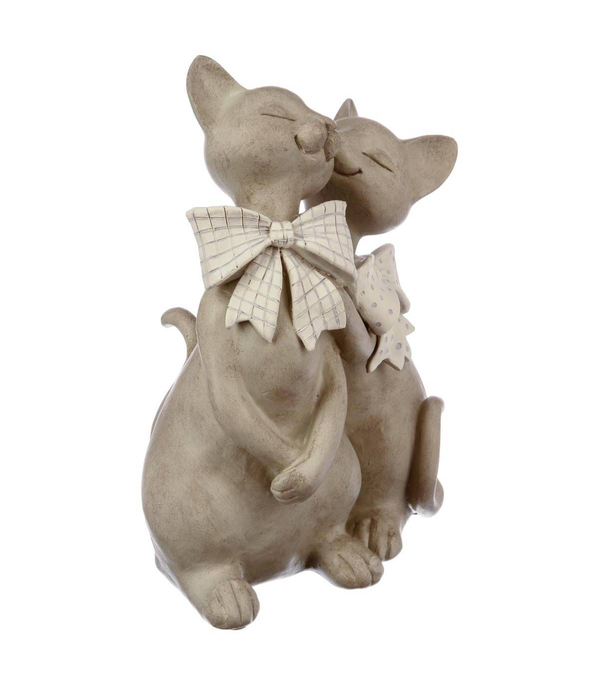 Objet déco Couple de Chat en Résine