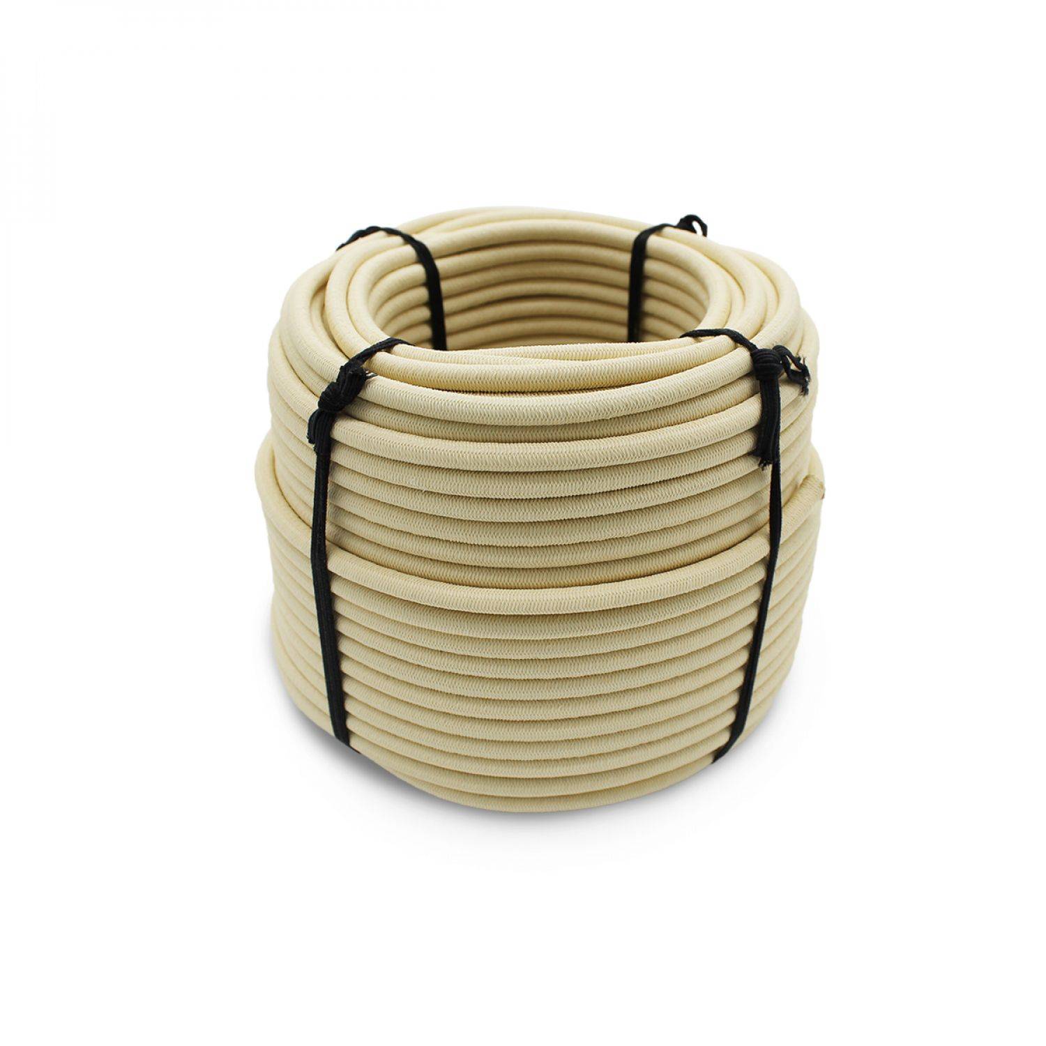 Linxor - Bobine, rouleau de tendeur élastique - 50 mètres x 6 mm - Beige - Linxor - Imagen 1
