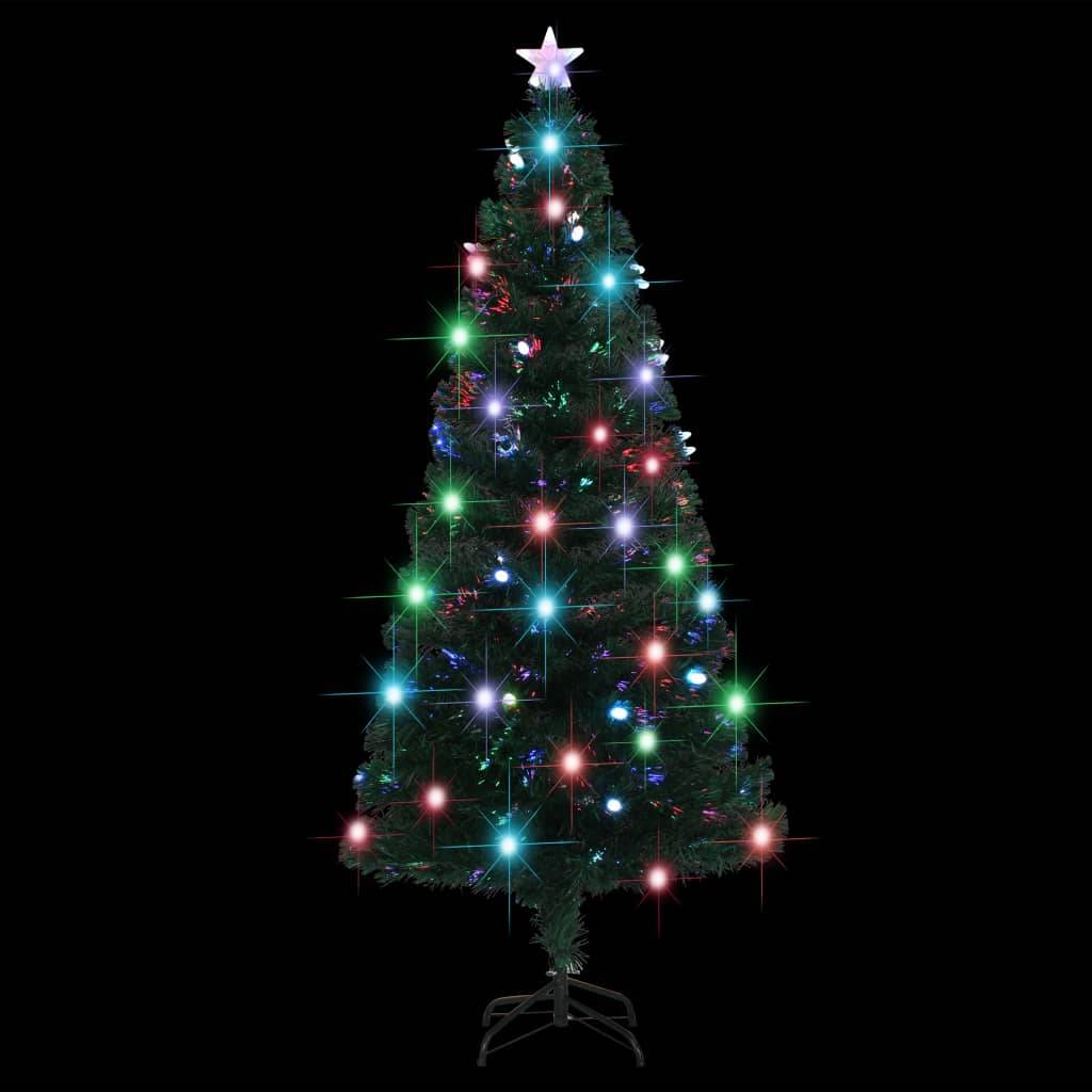 Vidaxl - Arbre de Noël pré-éclairé avec support et LED 180 cm fibre optique vidaXL 284302 - Image 10