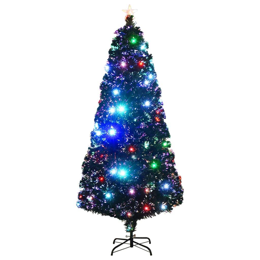Vidaxl - Arbre de Noël pré-éclairé avec support et LED 180 cm fibre optique vidaXL 284302 - Image 2