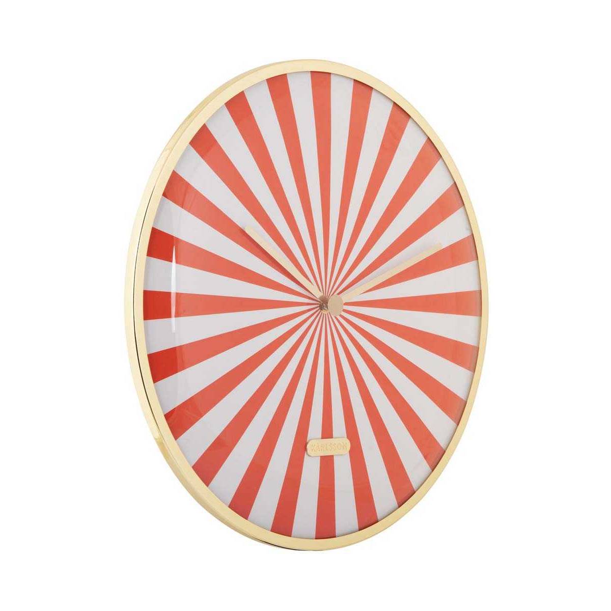 Karlsson - Horloge en métal Candy Swirl Dome - Imagen 1