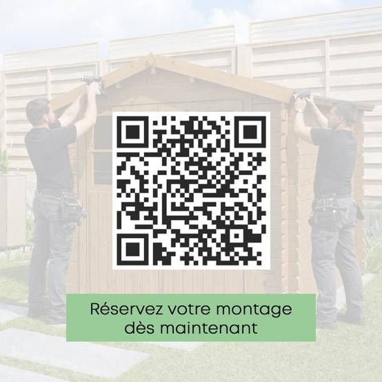 Abri de jardin bois TRIGANO 6.25 m² avec porte simple et panneaux robustes pour organiser et protéger votre matériel extérieur - Image 5