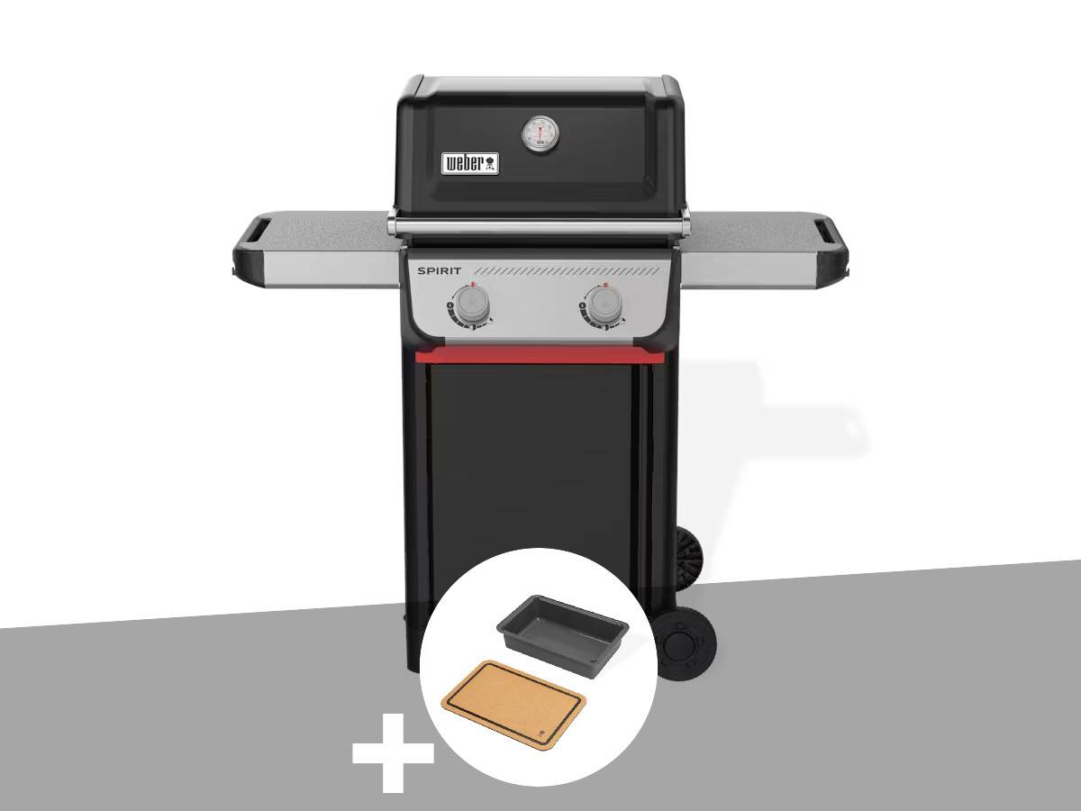 Weber - Barbecue à gaz Spirit E-210 + Bac et planche à découper Weber Works - Weber - Image 1