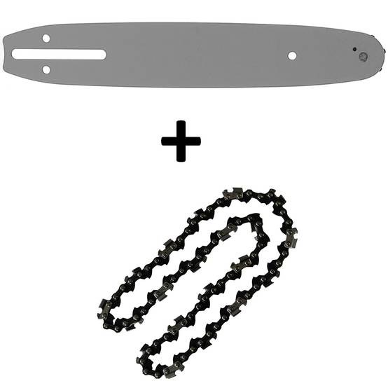 Gt Garden - Guide 10 pouces (26 cm) avec chaîne 40 maillons pour tronçonneuse élagueuse 25 cm3 - GT GARDEN - Image 1