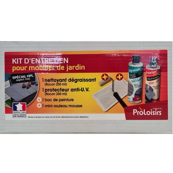 Proloisirs - Kit de protection Anti-U.V pour HPL, Aluminium, resine PROLOISIRS