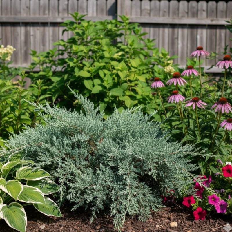 Genévrier rampant Blue Chip, Juniperus - Pot de 3L - 20/40 cm - Imagen 3