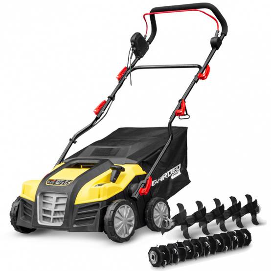 Gardeo Pro - Scarificateur émousseur électrique 2 en 1 pour pelouse - 1800w - 40cm - GARDEO PRO - Image 1