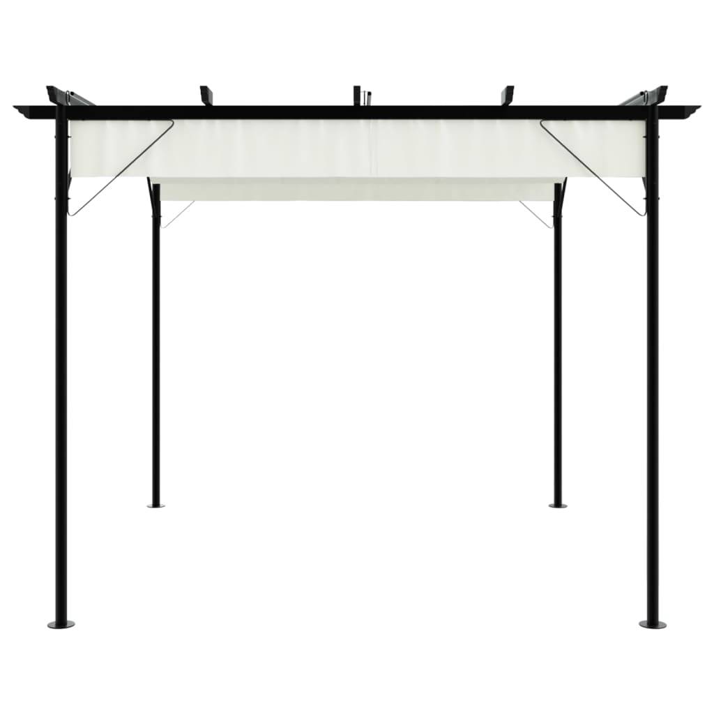 Prolenta Premium - Pergola acier thermolaqué blanc  3 x 3 x 2,25 m  - Prolenta premium p3165.5 - Image 3