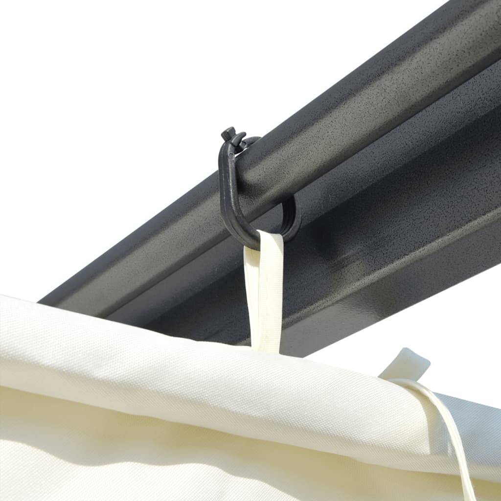 Prolenta Premium - Pergola acier thermolaqué blanc  3 x 3 x 2,25 m  - Prolenta premium p3165.5 - Image 6