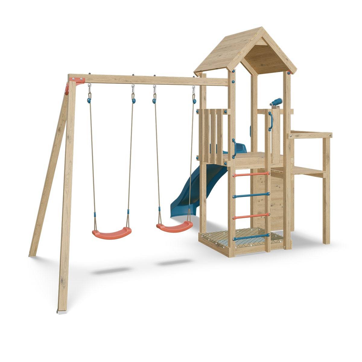 Aire de jeux en bois ULTRA XPLORER TRIGANO 2- 8 enfants - Image 3