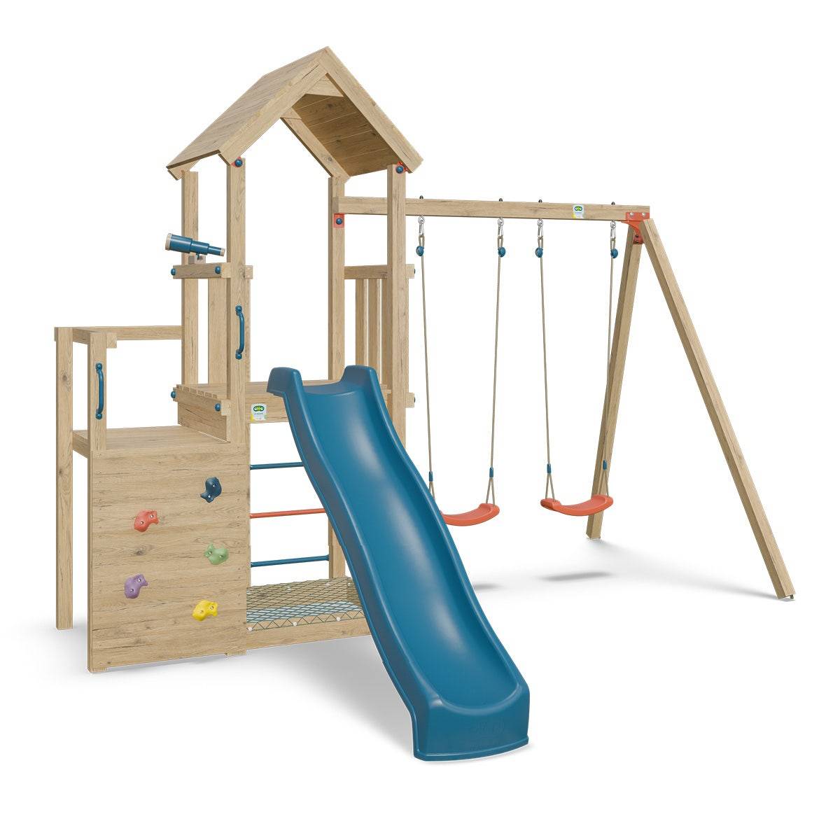 Aire de jeux en bois ULTRA XPLORER TRIGANO 2- 8 enfants - Image 1