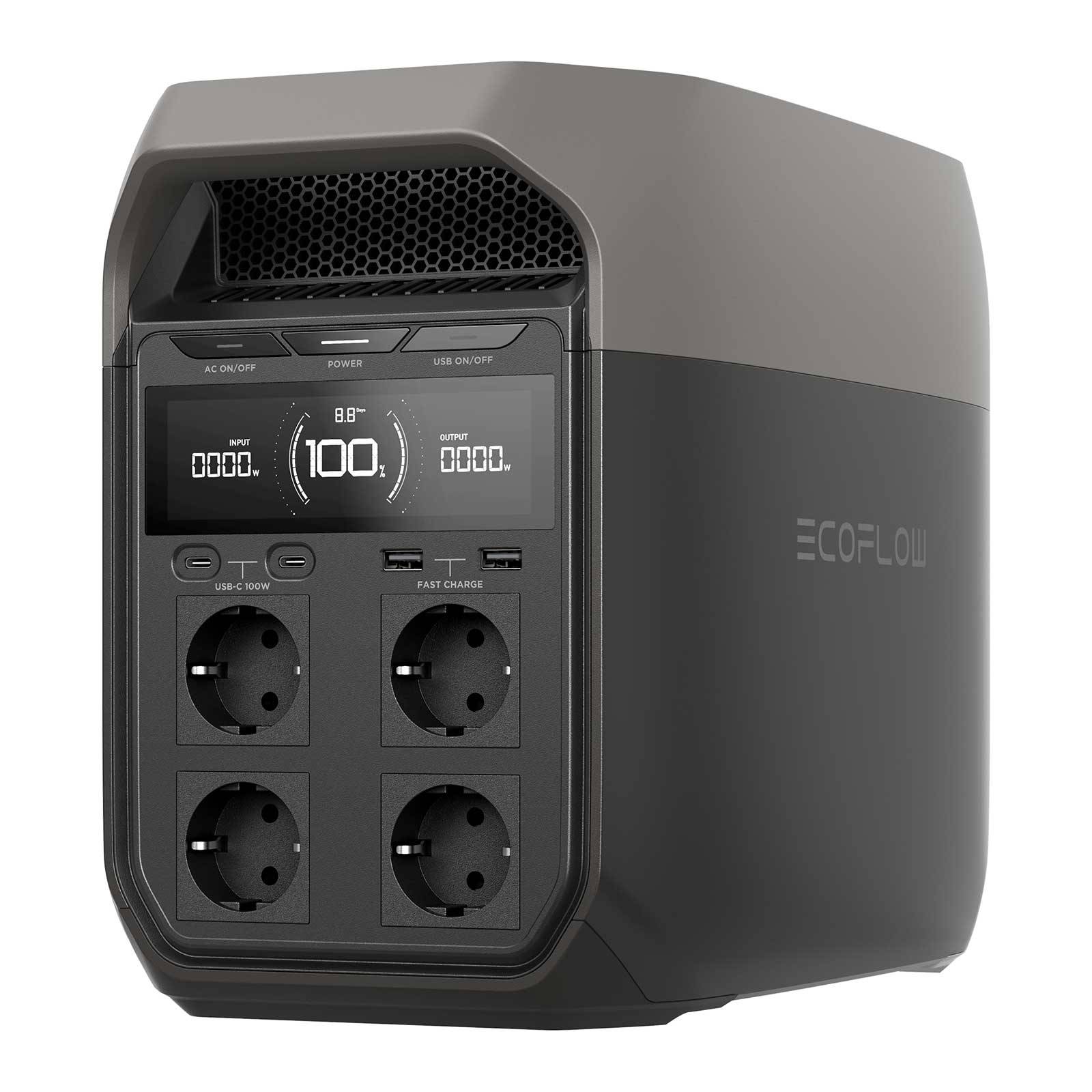 STATION ÉLECTRIQUE PORTABLE ECOFLOW DELTA 3 | 1024 Wh - Image 1