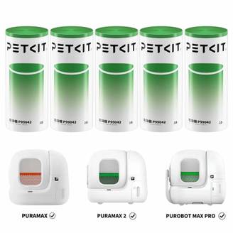 Rouleaux de sacs poubelles 8L pour litière automatique Petkit 5 rouleaux
