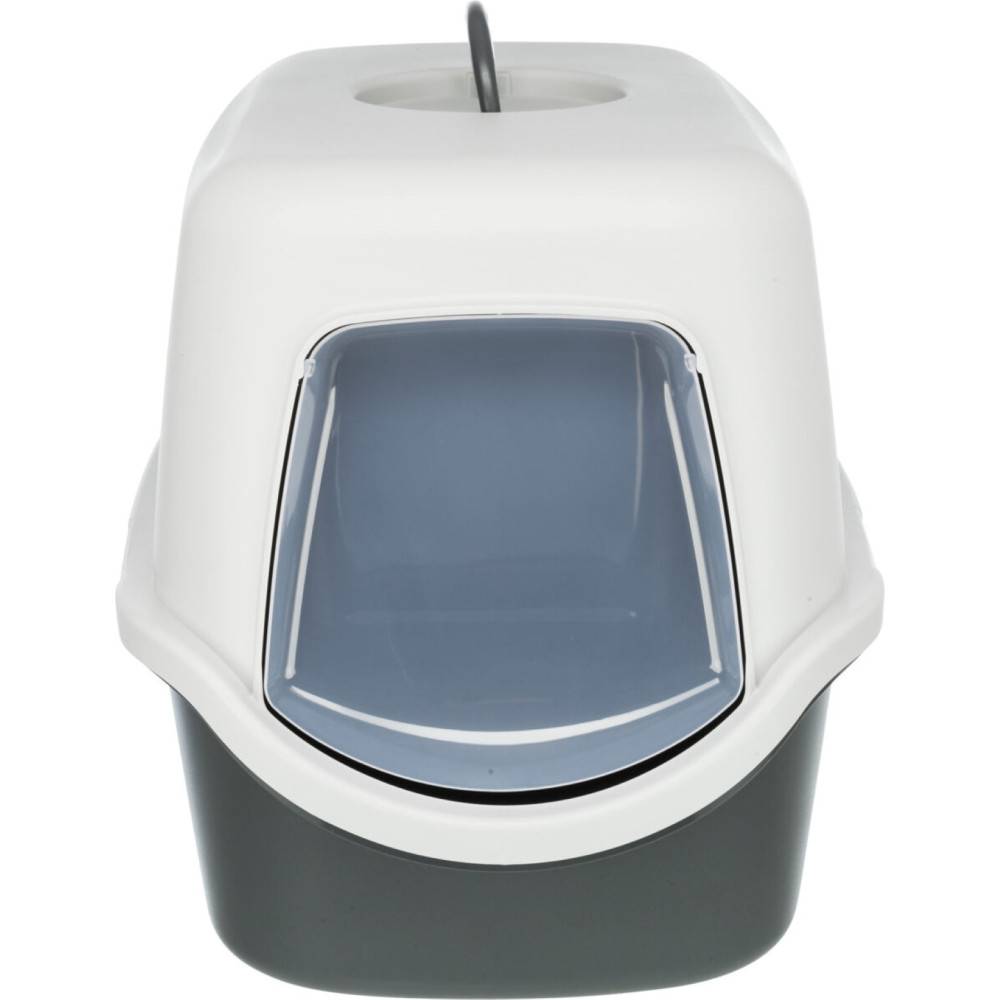Trixie - Trixie - Maison de toilette Vico 40 x 56 cm x H40 grise pour chat - Image 3