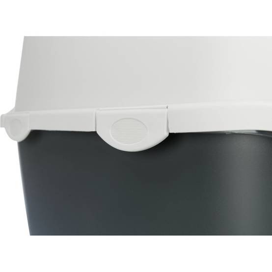 Trixie - Trixie - Maison de toilette Vico 40 x 56 cm x H40 grise pour chat - Image 4