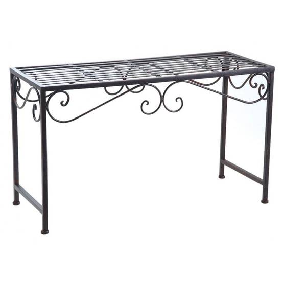 Aubry Gaspard - Sellettes porte-plantes en métal vieilli (Lot de 2) - Image 3