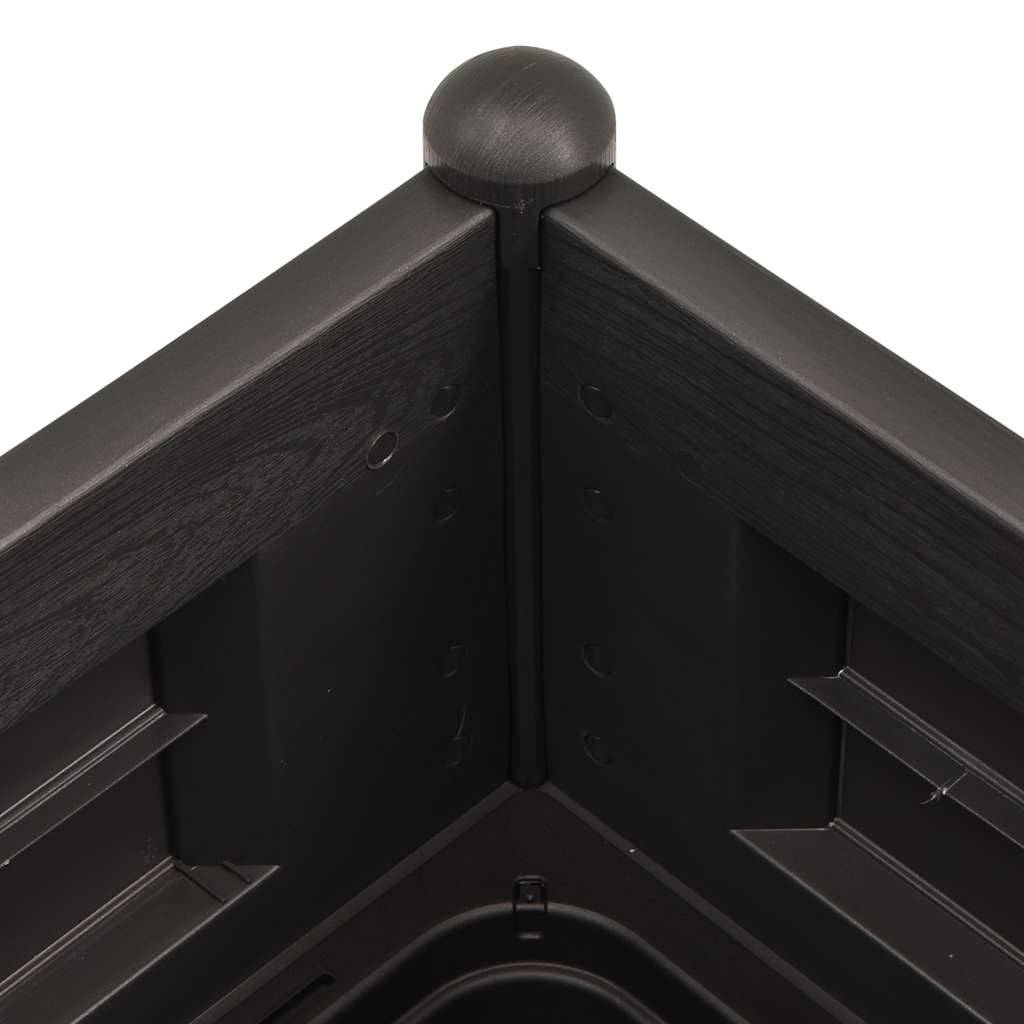 ComfortXL - Jardinière rectangulaire 80L polypropylène pour extérieur jardin Anthracite – ComfortXL Outdoor Living - Image 5