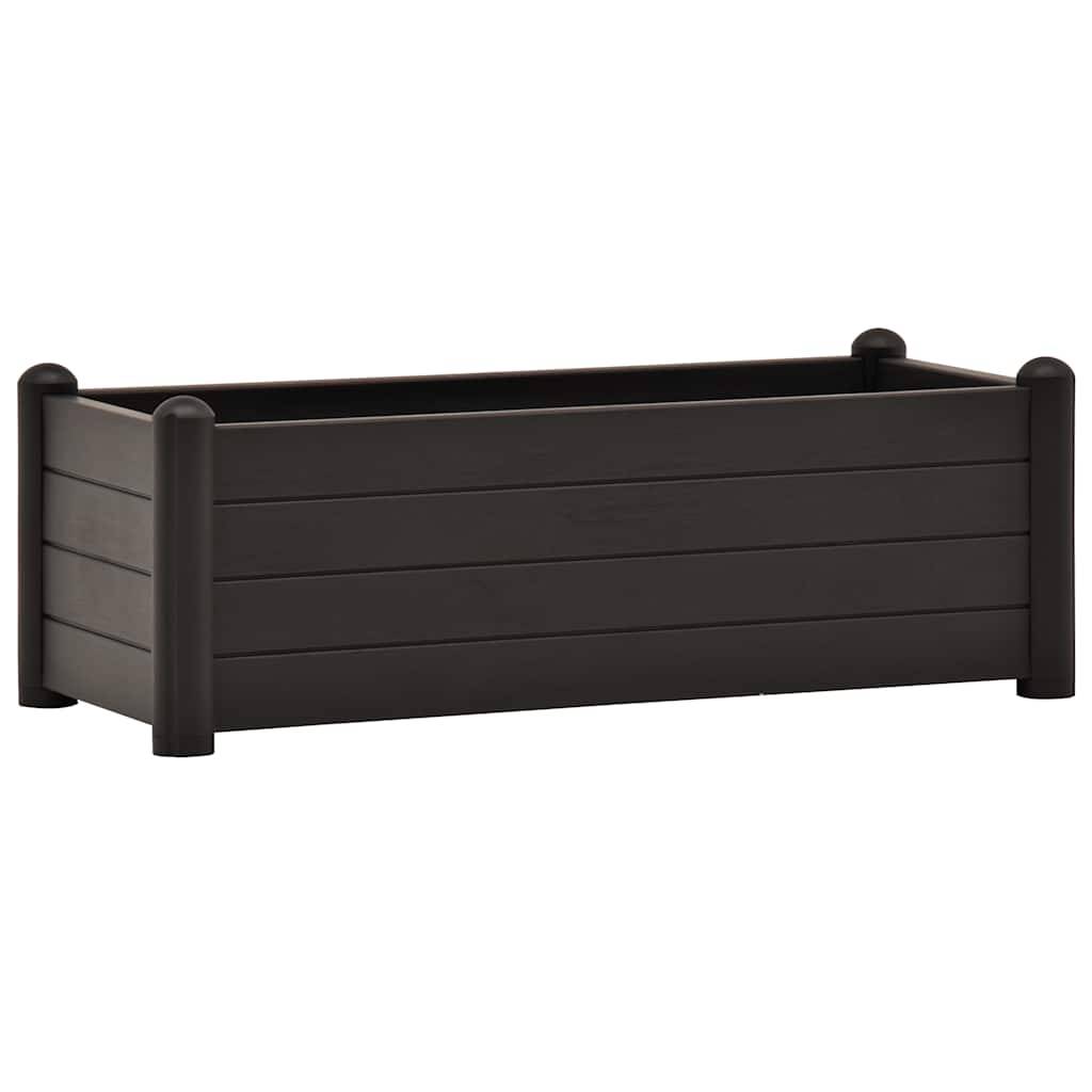 ComfortXL - Jardinière rectangulaire 80L polypropylène pour extérieur jardin Anthracite – ComfortXL Outdoor Living - Image 2