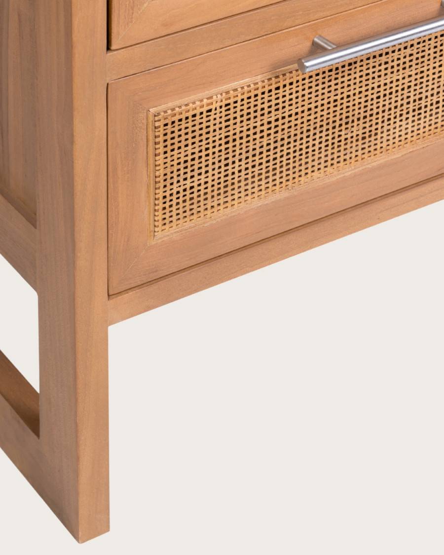 Sahara - Meuble en teck et terazzo beige 145 cm - UNIQKA - Imagen 10