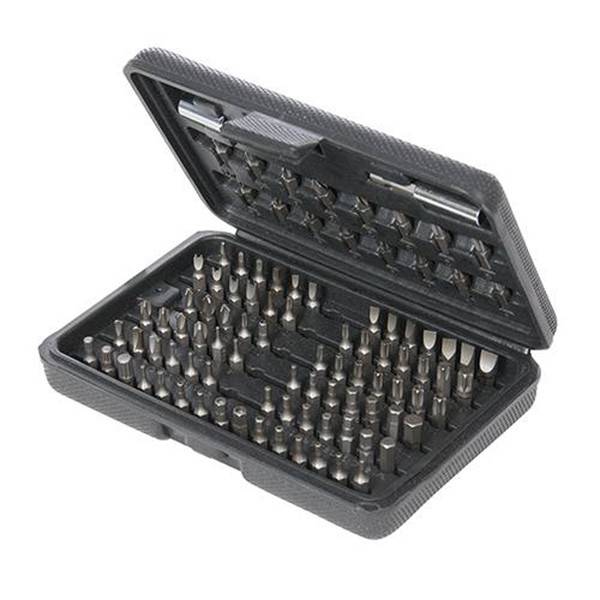 Mallette 100 pièces embouts de vissage SILVERLINE - 633840
