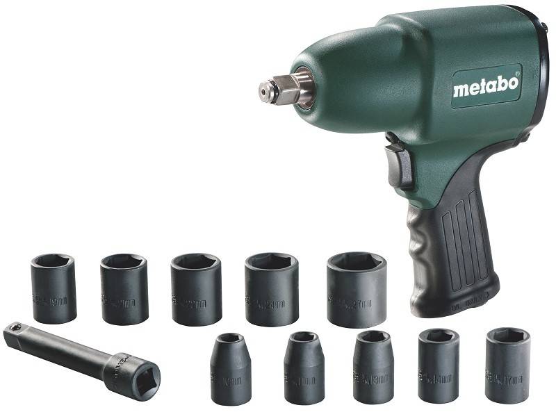 Metabo - Boulonneuse à choc à air comprimé METABO DSSW 360 set 1/2' + 10 clés à douilles - 6.04118.50